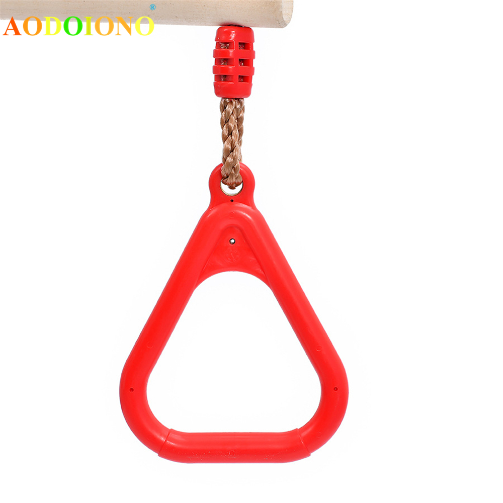 Children Kids Playground Flying Gym Rings Swing Flying Pull Up Ring Sports Outdoor Indoor Gym Swing Playing Games