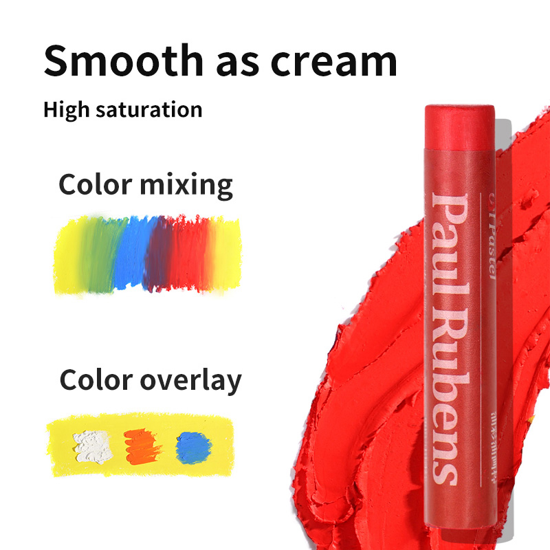 Paul Rubens 50 Colors Oil Pastel Kit Soft Oil Past... – Grandado