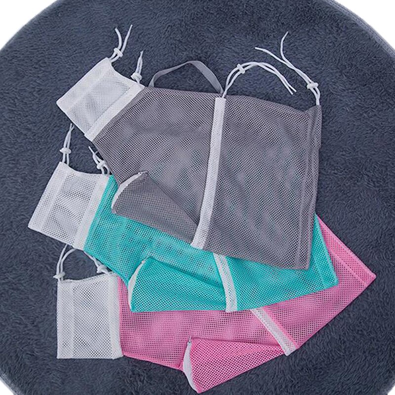 Mesh Cat Grooming Bath Bag Cat Supplies Washing Bags For Pet Bathing Nail Trimming Injecting Anti Scratch Bite Restraint