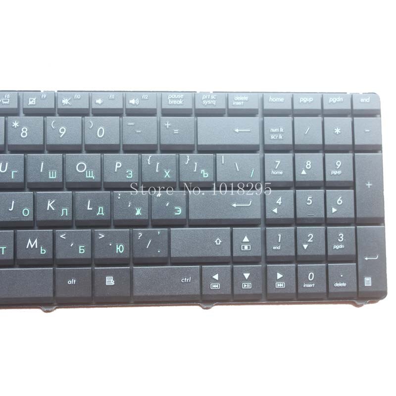 Russische Keyboard Voor Asus K73SV X75A X75V X75VB X75VC X75VD Ru Zwart