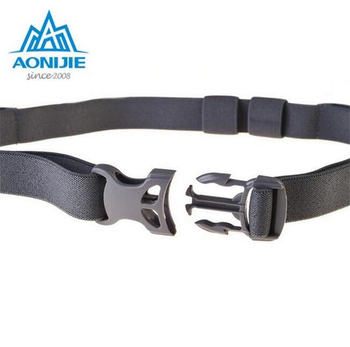 AONIJIE Running Outdoor sports Triathlon Marathon Race Number Belt With Gel Holder Outdoor Sports Running Belt