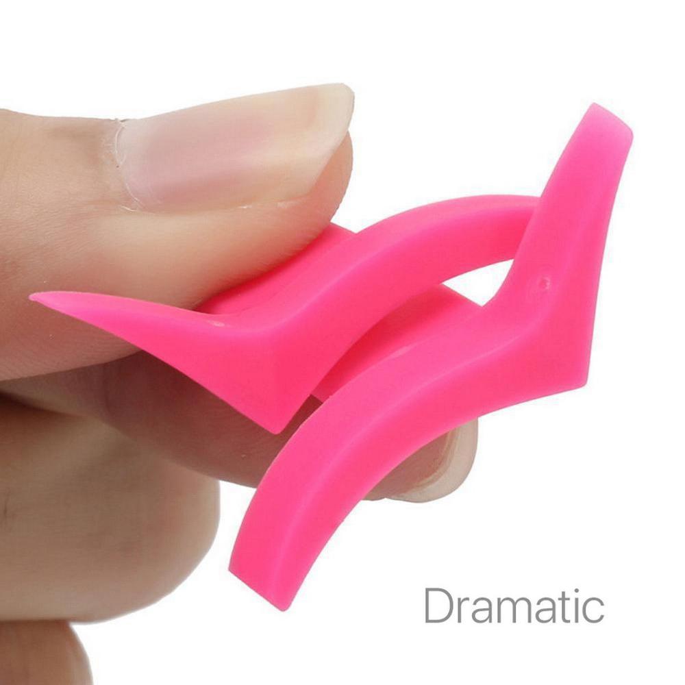 10 Pcs Cat Eyeliner Template Stencil Model Easy To Makeup Wing Style Tools Cat Eye Liner Stamping Stencil TSLM2: 5 Pairs Dramatic