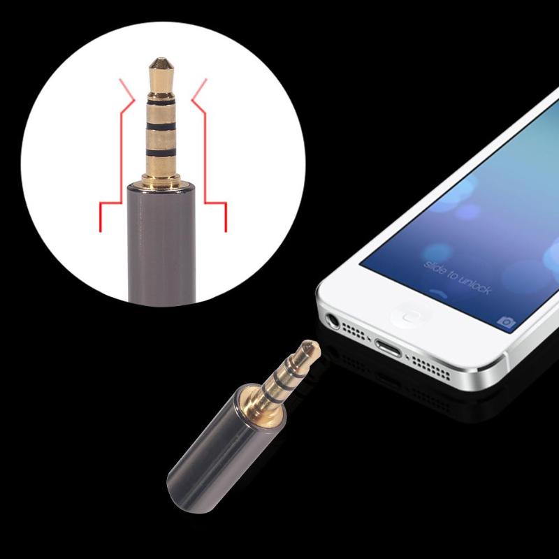 Prise Audio stéréo ALLOYSEED 3.5mm mâle à femelle M/F adaptateur casque CTIA à OMTP