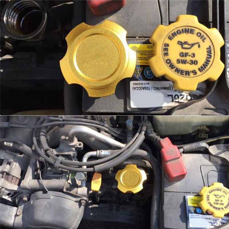 6 Colors Aluminum Alloy Engine Oil Filler Cap Cover for Subaru WRX STi GC GD GF GM GG GE Tank Covers Auto Replacement Parts