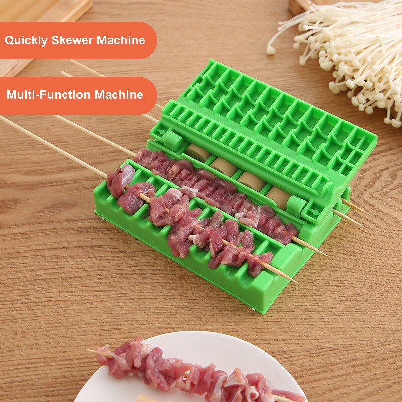 Piknik bbq nopeasti varraskone kulumisnarun esine lampaan shashlik varraskone naudanliha sianlihan valmistaja bbq työkalut tarvikkeet