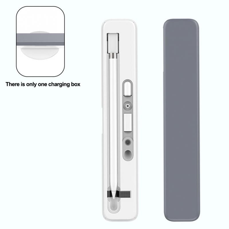 Opbergdoos Pennenbakje Voor Apple Potlood Draadloze Opladen Doos Ontvangen Doos voor iPad Stylus Charger Case Draagtas