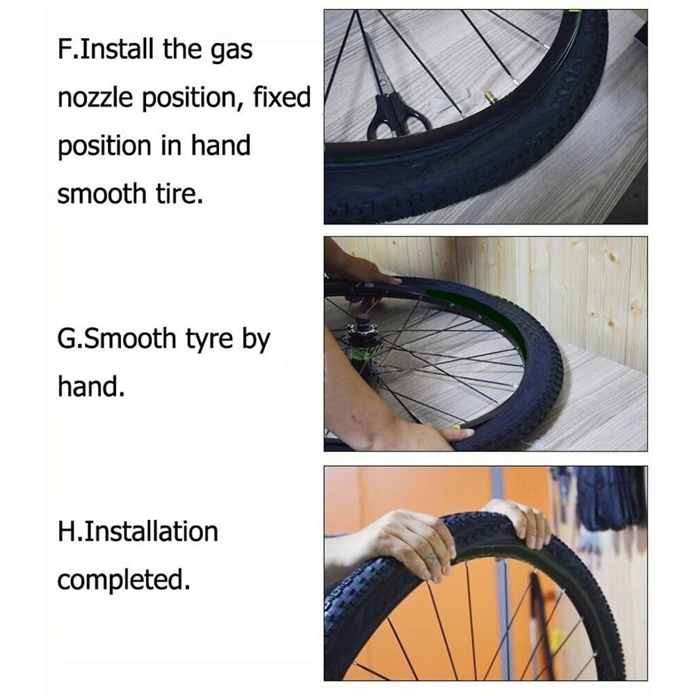 Revestimiento de llanta de bicicleta, almohadilla de cinturón a prueba de perforaciones, tubo interior de protección de neumáticos para 700C MTB, accesorios de bicicleta de carretera, 2 uds.