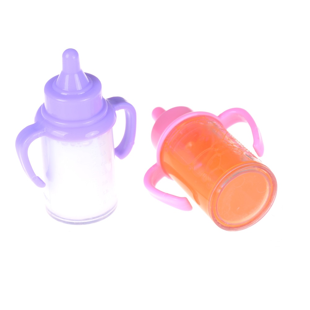 Magic Dummy Fopspenen Set Baby Poppen Zuigfles Accessoire Verdwijnende Melk Bundel Reborn Preemie Kit Kinderen Spelen Speelgoed Plastic