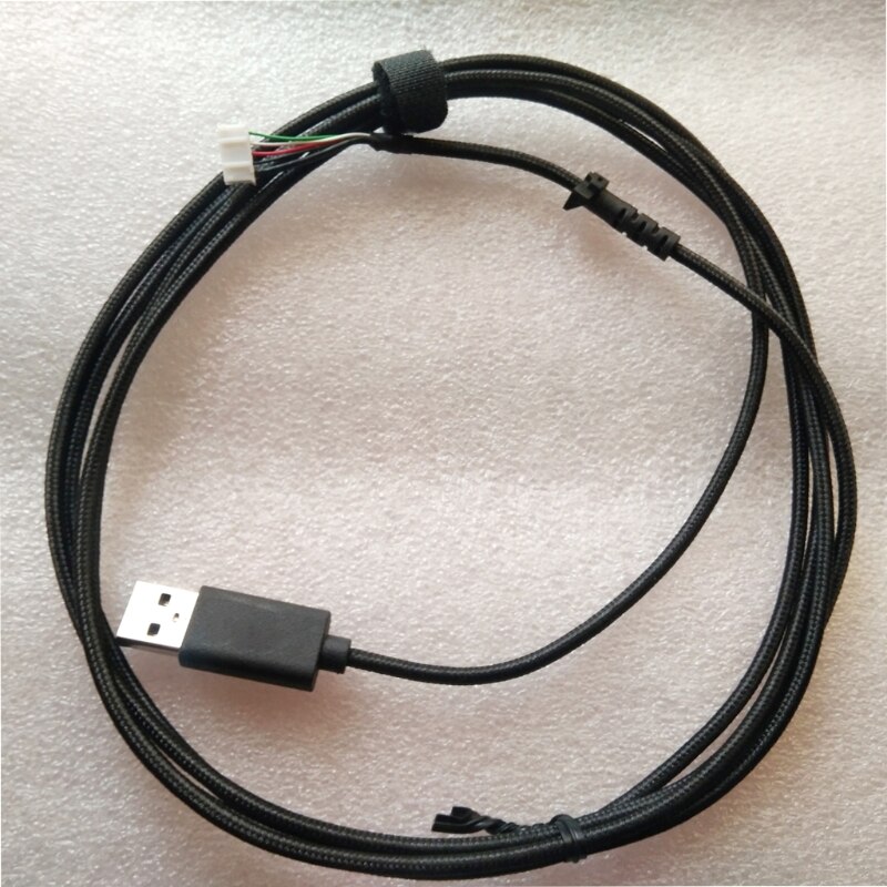 Cable USB trenzado de nailon para ratón logitech G403 hero, cableado GPRO, G102, K92F