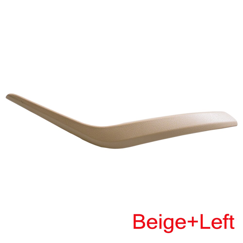 Links Rechts Auto Binnendeur Panel Handvat Pull Trim Cover Auto Interieur Deurgrepen Covers Voor Bmw X1 E84: Beige-Left