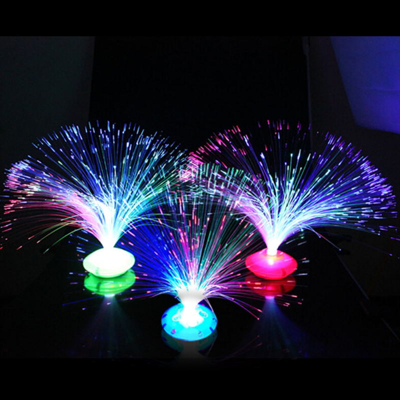 Beautiful Autism LED Light Lamp Multicolour Fibre Optic Relax Changing Style Halloween Party decoration