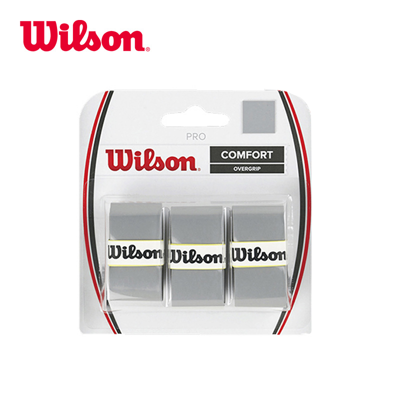 Original Wilson tenis Overgrip bádminton pegajoso antideslizante raqueta mano pegamento bádminton tenis playa raqueta banda para el sudor 3 uds