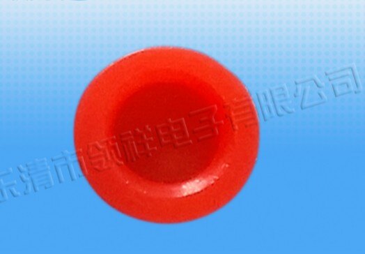 6x6 tapa de botón circular A86 diámetro interior 3mm el casquillo de la llave equipado con el Interruptor táctil de la luz de la cabeza redonda 6*6