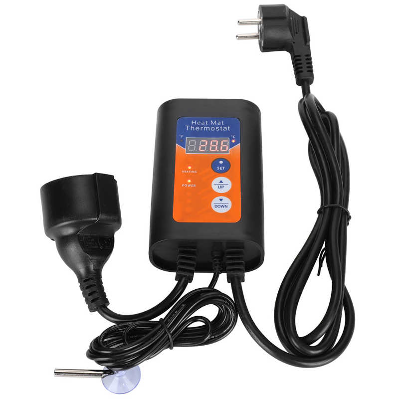 Temperature Regulator Temperature Regulator Thermostats Thermoregulator Temperature Control Instruments EU Plug 220V