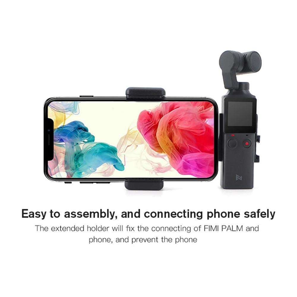 Handheld Phone Holder Bracket Mount and Tripod with Mobile Phone Clip For FIMI PALM Gimbal Camera Expansion Accessories Kit