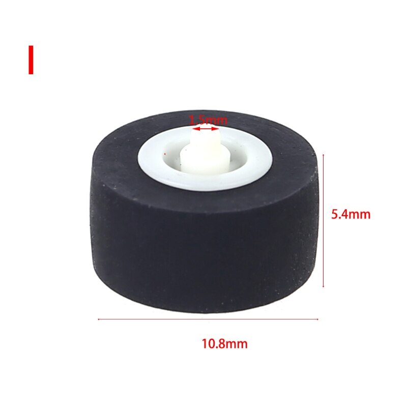 Różnej wielkości samochód zwijacz naciśnij koło pasowe, Deck audio-ciśnienia rejestrator naciśnij koło pasowe kaseta Deck Pinroller Tape