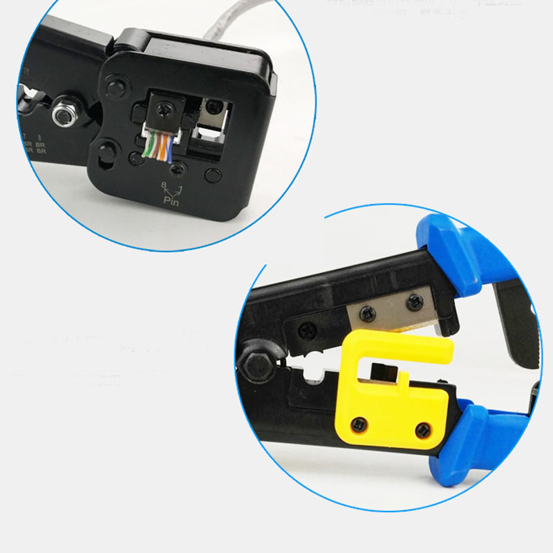 Networking Pliers RJ45 RJ11 Crimping Cable Stripper Crimper RJ45 Pressing Line Clamp Pliers
