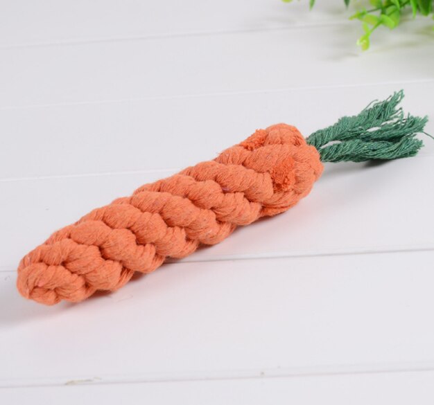 Pet Toys For Big Dog Funny Cotton Animals Shape Puppy Small Dog Toy Chew Knot Teeth Cleaning Rope Toys: 11