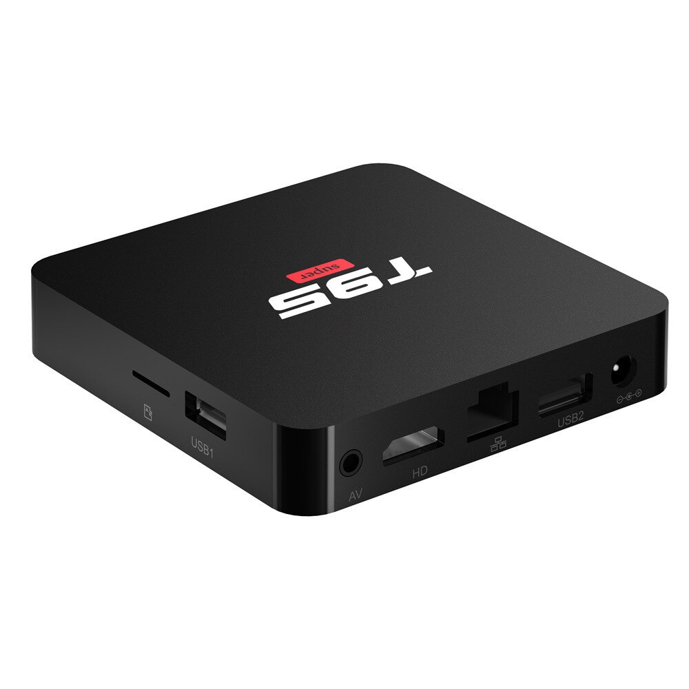 Decodificador de señal T95 Super Allwinner H3, 6K, reproductor Android 10,0 de alta definición, wi-fi Dual + BT