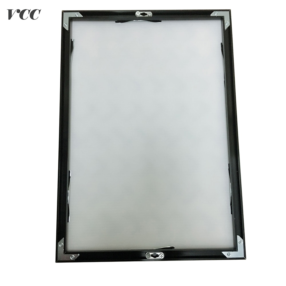 Marco de fotos DIY para póster de pared, marco de Metal 40X50 50X60 40X60, arte de pared decorativo, marco de fotos de Metal, sin vidrio y negro