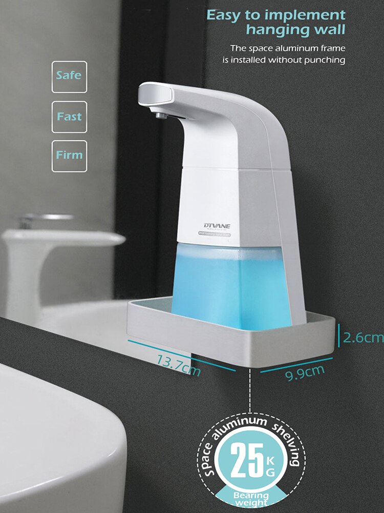 wall mounted sanitizer dispenser soap liquid dispenser
