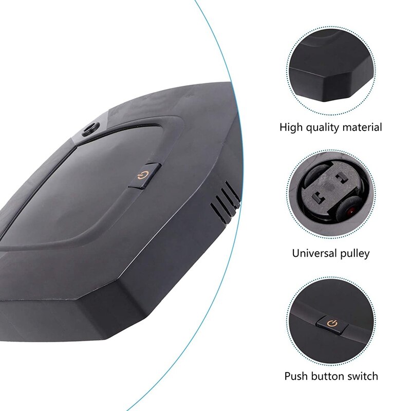 Robot Vacuum Robotic Vacuum Cleaner with USB Charging Multiple Cleaning Modes Vacuum for Pet Hairs Hard Floor