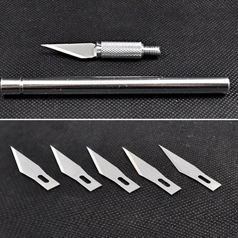 Scrapbog udskæring kniv kort fremstilling præcisionsskæring hobby kniv papir udskæring håndværk keramik ler skulptur keramik værktøjer