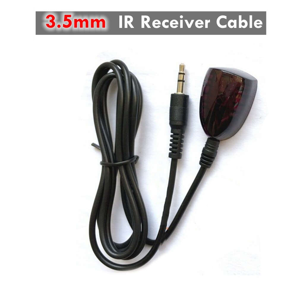 IR Receiver Cable External 38kHz Infrared Sensor 3.5mm Jack Plug Wire Extender Repeater Extension Cables For TV DVD Home Theatre