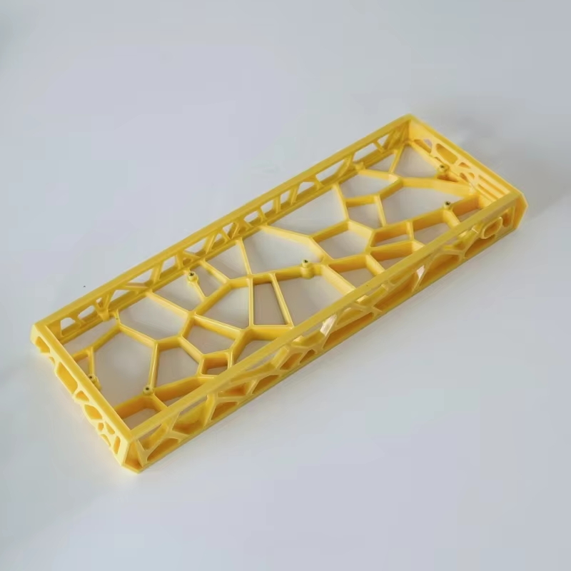 Holy60 Hollow Keyboard Case GH60 GT60 Mad60 Wooting60 M6 Custom Keyboard Shell White/red PC Gamer DIY Mechanical Keyboard: Cyan