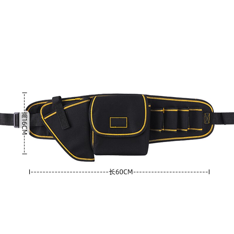 Multi Function Tools Belt Bag Multi-Pockets Oxford Electricians Technician Work Tool Storage Organiser Waist: 03