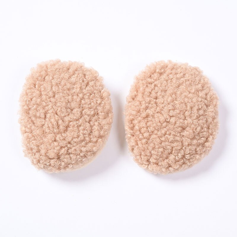 1Pair Bandless Ear Muffs Winter Thick Warm Fleece Ear Muffs Ear Covers Women Men Ourdoor Cold Weather Windproof Ear Warmer: 09