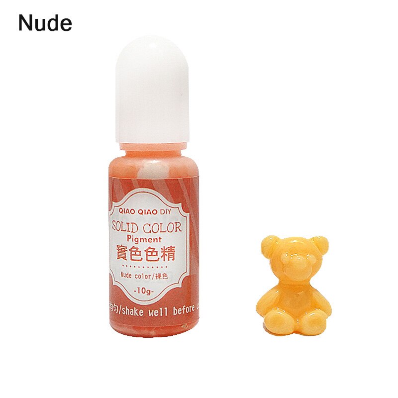 10ML żywicy epoksydowej dyfuzji pigmentu 10ML żywicy epoksydowej pigmentu alkoholu atramentu płynnego barwnika Dye dyfuzji biżuteria z żywicy Making: Nude