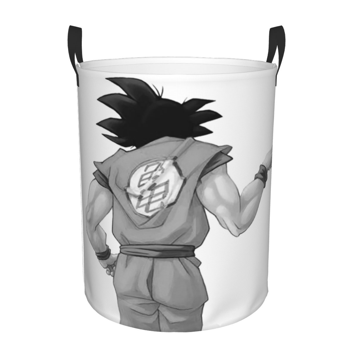 DBZ Logo Opvouwbare wasmanden Vuile kleren Home Organizer Grote waterdichte mand voor thuis Kinderen: XXL / plum