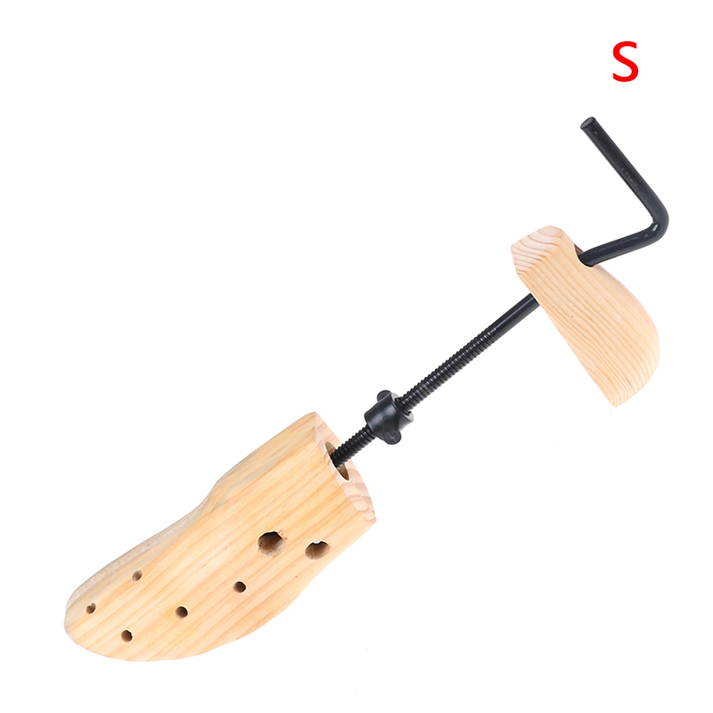1 pièces taille S M unisexe femmes hommes 2 voies réglable en bois chaussure civière chaussure expanseur: S