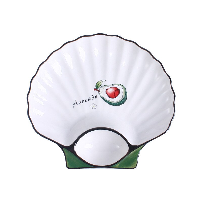 Frugt dumpling tallerkener shell morgenmad service ins sushi tallerken