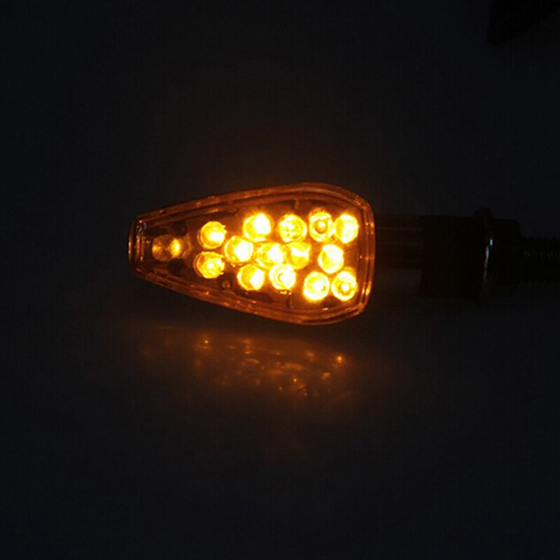 1pc moto avant et arrière clignotants feux de direction lampe de direction Super lumineux LED étanche