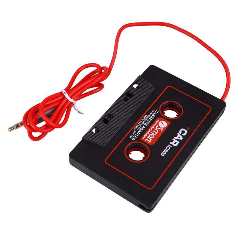 Auto Cassette Adapter Cassette Mp3 Speler Converter Voor iPod Voor iPhone MP3 AUX Kabel Cd-speler 3.5mm Jack plug 9449