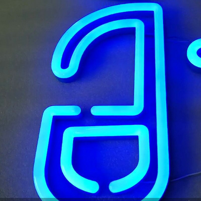 Custom business 3d sign advertising acrylic led letter signs