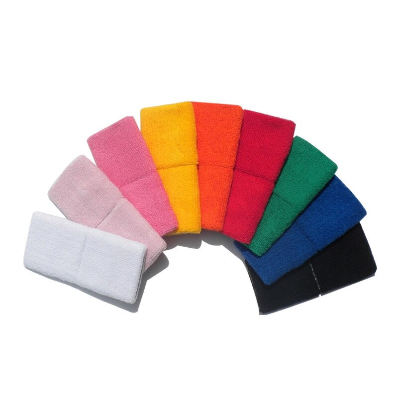 Sporthandduk pannband handduk armband polyester bomull svettband pannband löpning lek sport handledsskyddsbälte