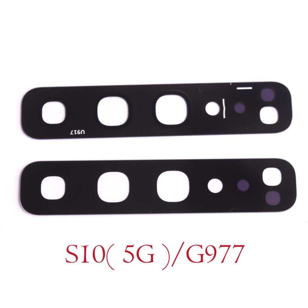 10pcs/lot original Rear back camera lens replacement for Samsung Galaxy S10 5G /G977 G977F G977FD with sticker