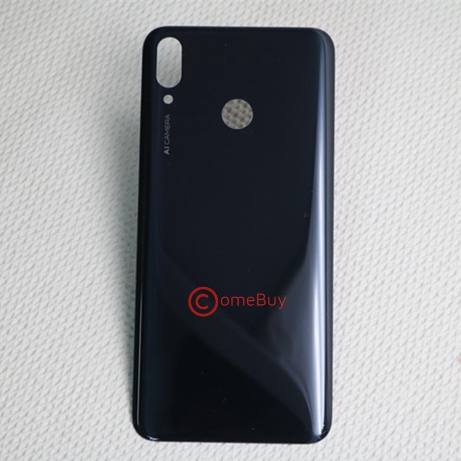 Boîtier de batterie de remplacement, coque arrière, pour Huawei Y9 JKM LX1 LX2 LX3: Black