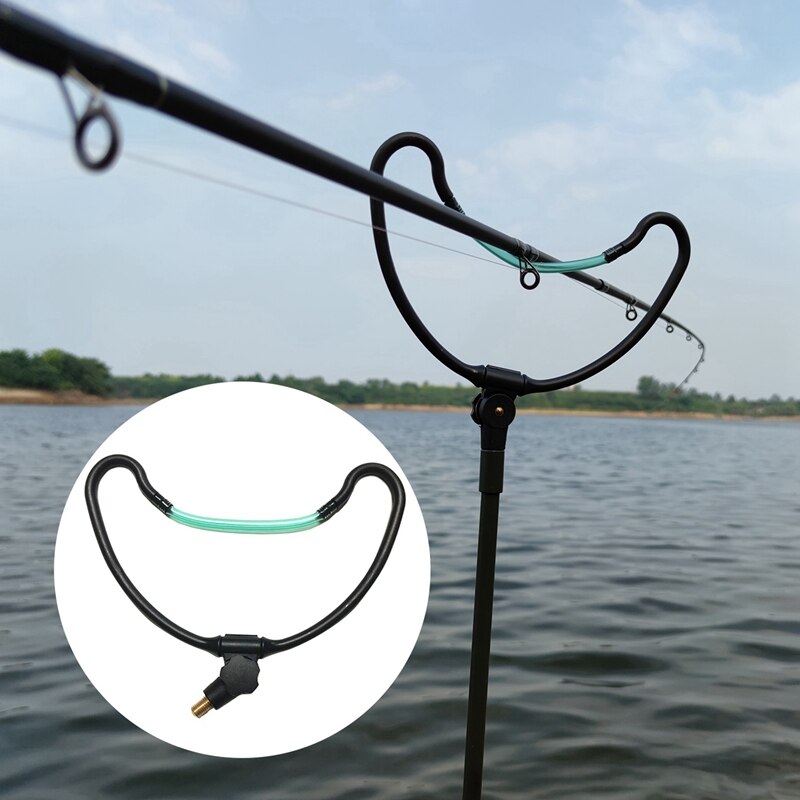 2Pack Carp Fishing Rod Holder Fishing Pole Pod Stand for Outdoor Carp Fish Feeder Fishing