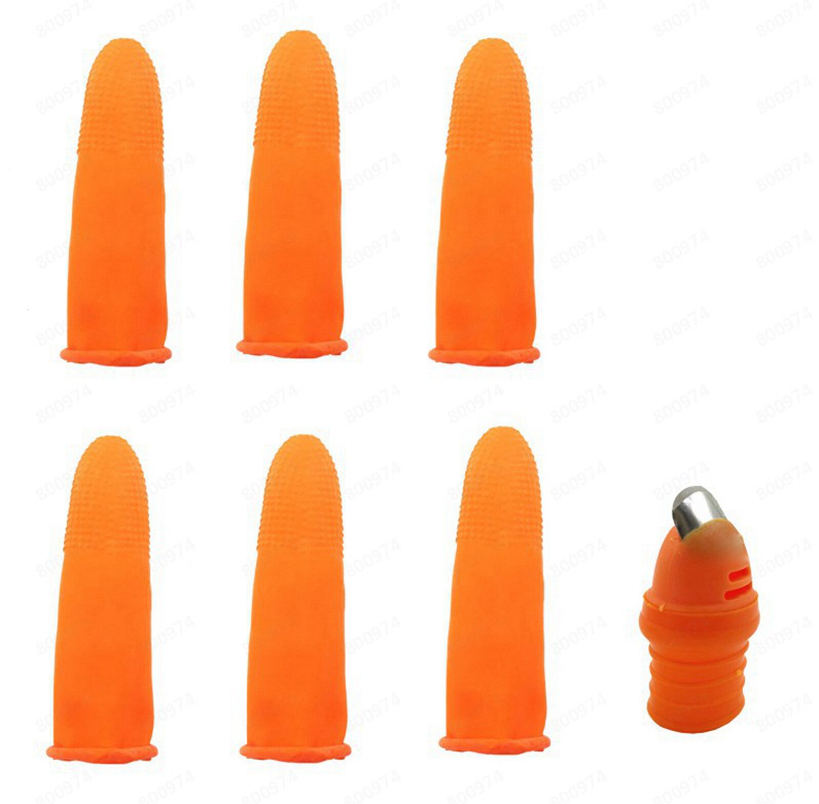 Silicone Thumb Knife Finger Protector For Fruits Vegetable Plant Blade Scissors Kitchen Gadgets Kitchen Accessories Garden Tools: S 01