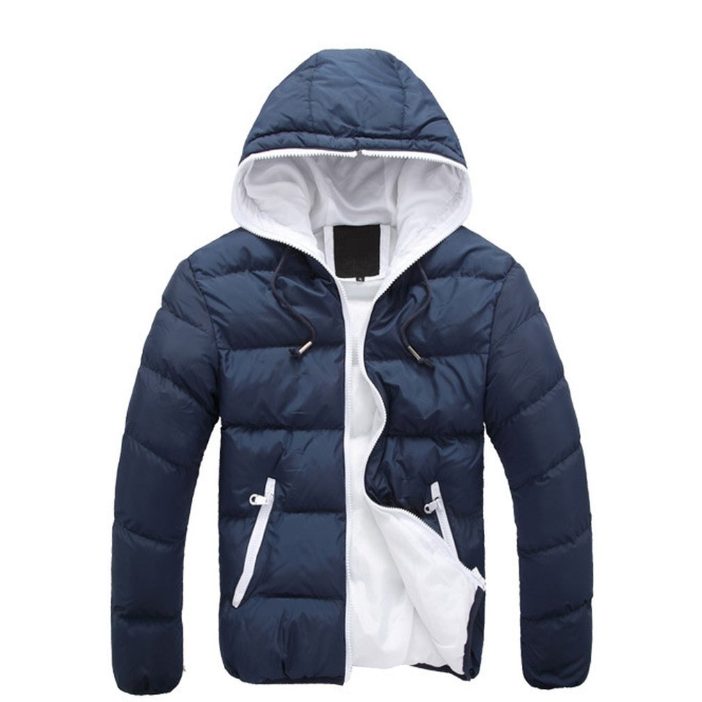 Manches longues hommes veste coton décontracté hommes manteaux confortable automne vêtements d'hiver chauds garçon coupe-vent vestes hommes M-4XL chaude: 4 / 4XL