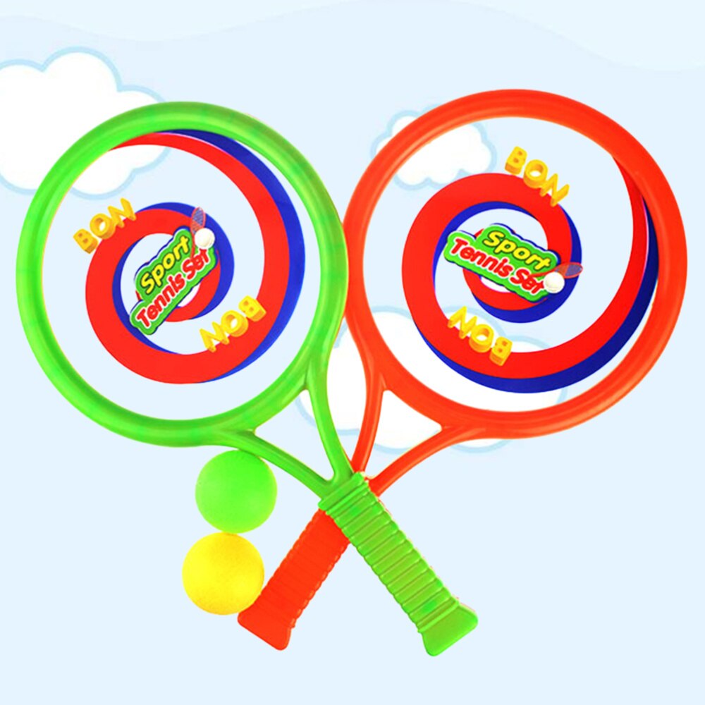 2PCs Racket Portable Lightweight Tennis Racket Hopping Racket Tennis Set for Outdoor