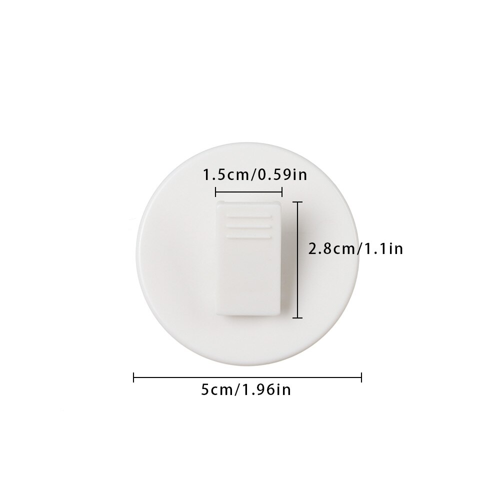 1Pcs Gordijn Clips Gesp Zelfklevende Winddicht Splash Guard Naadloze Douchegordijn Bevestigingsclip Badkamer Accessoires