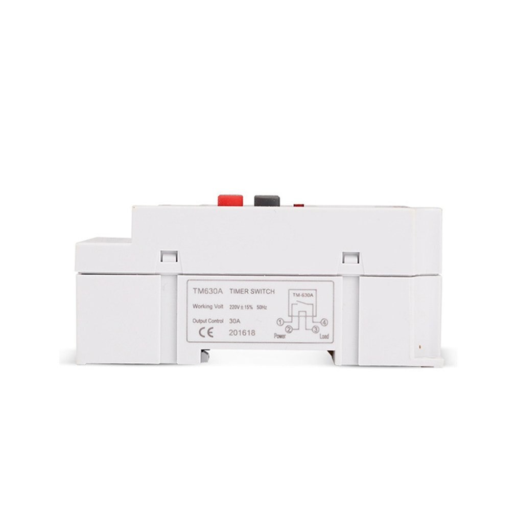 Sinotimer TM630A Zware Belasting 30a 230vac 7 Dagen Wekelijkse Digitale Elektronische Verlichting Timer Met Mini Maat En Direct Uitgangsvermogen