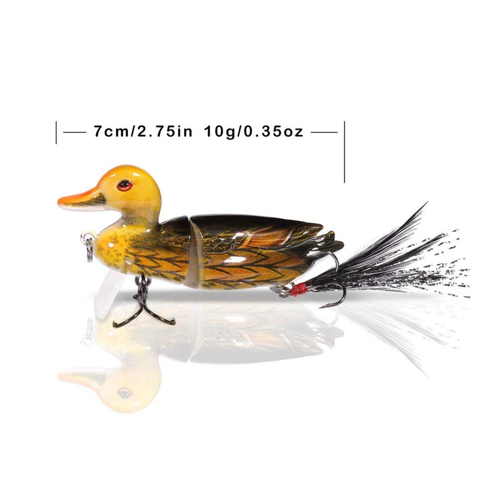 Duck Lures Baits Fishing Hard Lures Floating Lure With Double Hooks For Fishing Lovers Outdoor Fishing