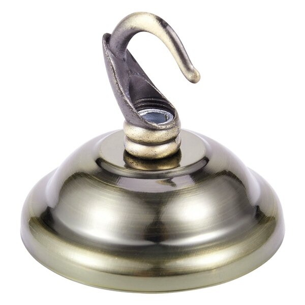 1Pc Rose Ceiling Hook Plate For Light Fitting Chandelier -light With Screws: Coppery