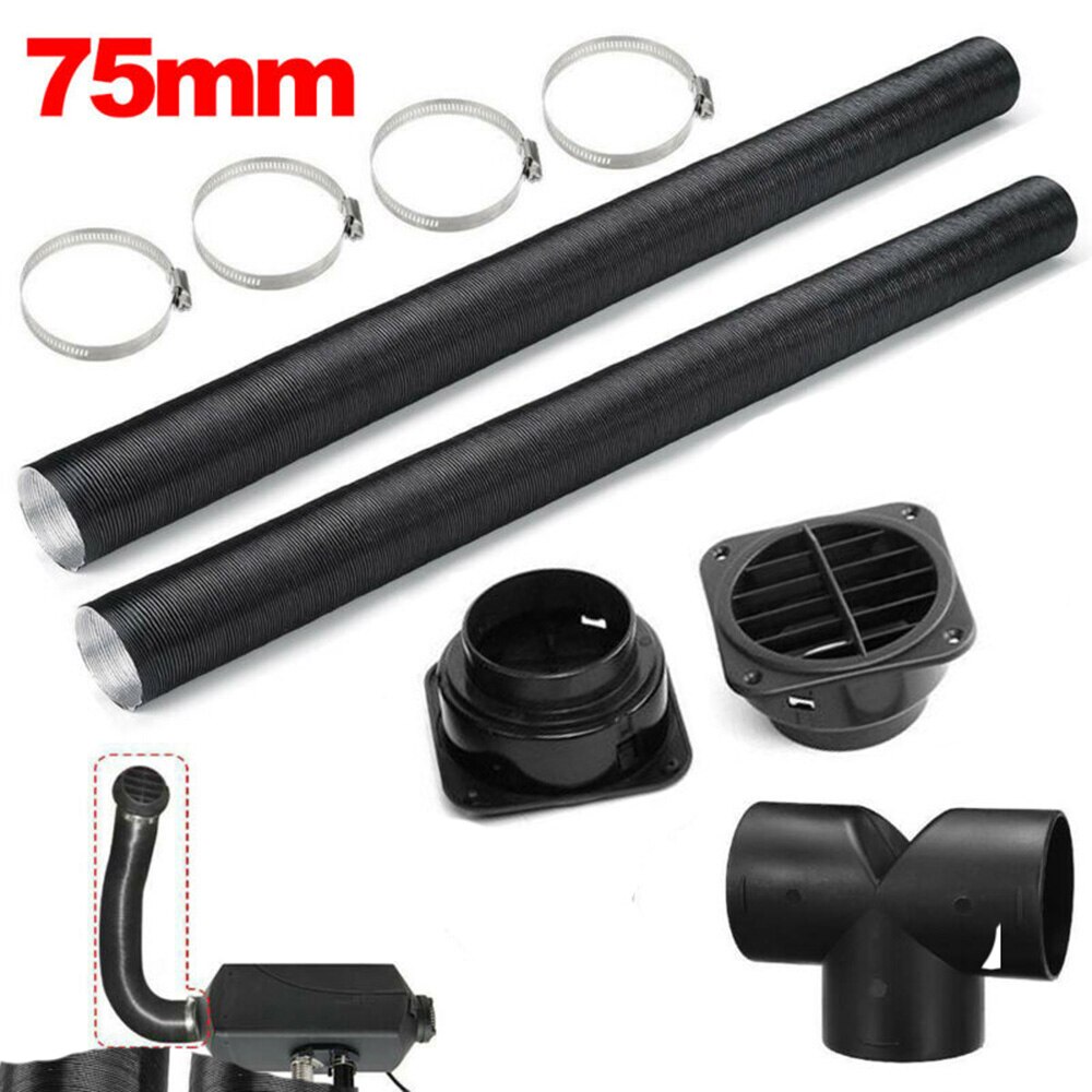 For Diesel Heater Webasto Heater Pipe 75mm Accessory Replacement